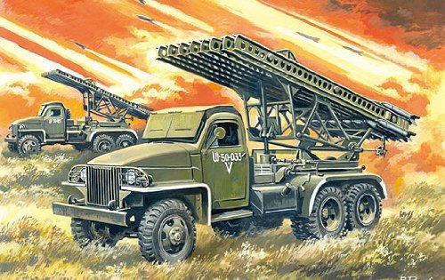 1/35 カチューシャ BM-13-16N 並列ロケット砲車