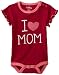 Hatley I Love Mom One Piece, Pink, 3-6 Months