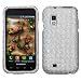 Diamond Phone Protector Cover Case Silver For Samsung Fascinate Mesmerize
