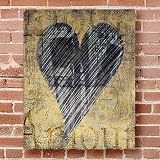 Amour 11in x 14in Outdoor Canvas Print