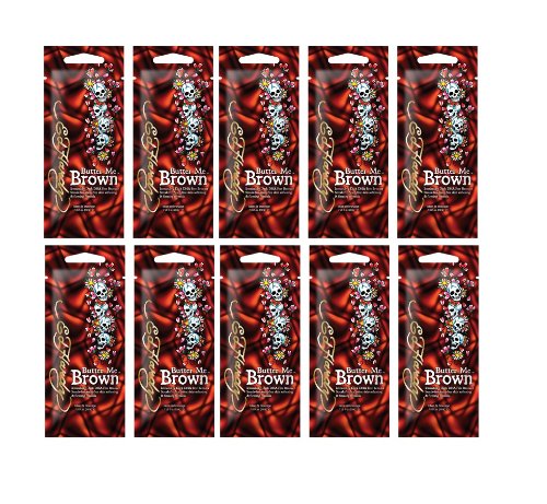 Ed Hardy BUTTER ME BROWN [10 PACKETS] DHA FREE Formula .7 fl. oz each