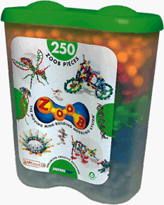 Childrens Toyshop  Toys : ZOOB 250-Piece Set