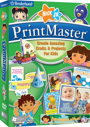 PrintMaster Nick Jr. Edition