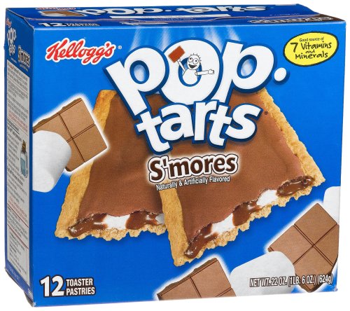 Pop-Tarts, Frosted S'mores, 12-Count Tarts (Pack of 12)