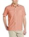 IZOD Men's Short Sleeve Solid Pointed Collar Button-down