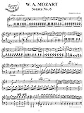 Mozart Piano Sonata No. 8 in A Minor, K. 310: Instantly download and print sheet music