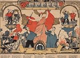 Soviet Propaganda Poster Art Work 20x14.5 Stretched Canvas Reproduction