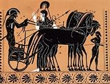 departure of Iolas in a Chariot - Assisted by Athena - for the Games Given in Honor of Pelias Print by Roulez after a Greek Vase Painting - 60W x 46H - Peel and Stick Wall Decal by Wallmonkeys