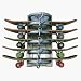 Jaypro Bloch-6 Locking Storage Racks For Skateboards And Scooters