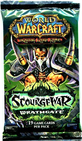 World of Warcraft TCG WoW Trading Card Game Scourgewar Wrathgate Booster Pack