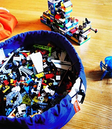 SWOOP Bags Mini Toy Storage Bag, Blue