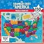 Gamewright The Scrambled States Of America Puzzle And Book Set