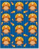 Carson Dellosa Turkeys Shape Stickers (168017)