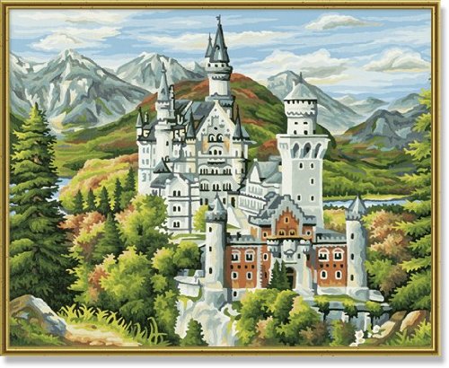 Schipper 609350550 - Malen nach Zahlen - Schloss Neuschwanstein 40 x 50 cm Preisvergleich