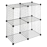 Whitmor 6070-1723 4 Storage Cubes, Black ~ Whitmor Mfg. Corp.