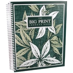 The Big Print Address Book