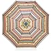 Plemo Compact Travel Stylish Design Auto Open and Close Umbrella, 190T Fiber Waterproof Windproof (Bohemian)
