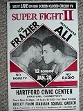 Joe Frazier Muhammad Ali Super Fight Poster