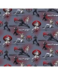Art and Craft Supply: Crafty Cuts 2-Yards Cotton Fabric, G.I. Joe - CRAFTY CUTS