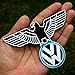 VW Volkswagen German Bundesadler Eagle EMBROIDERED IRON ON PATCHES Jacket Shirt # WITH FREE GIFT