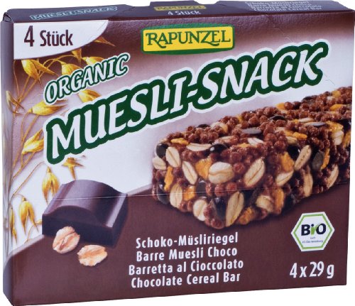 Rapunzel Muesli-Snack Schoko, 2er Pack (2 x 116 g) - Bio