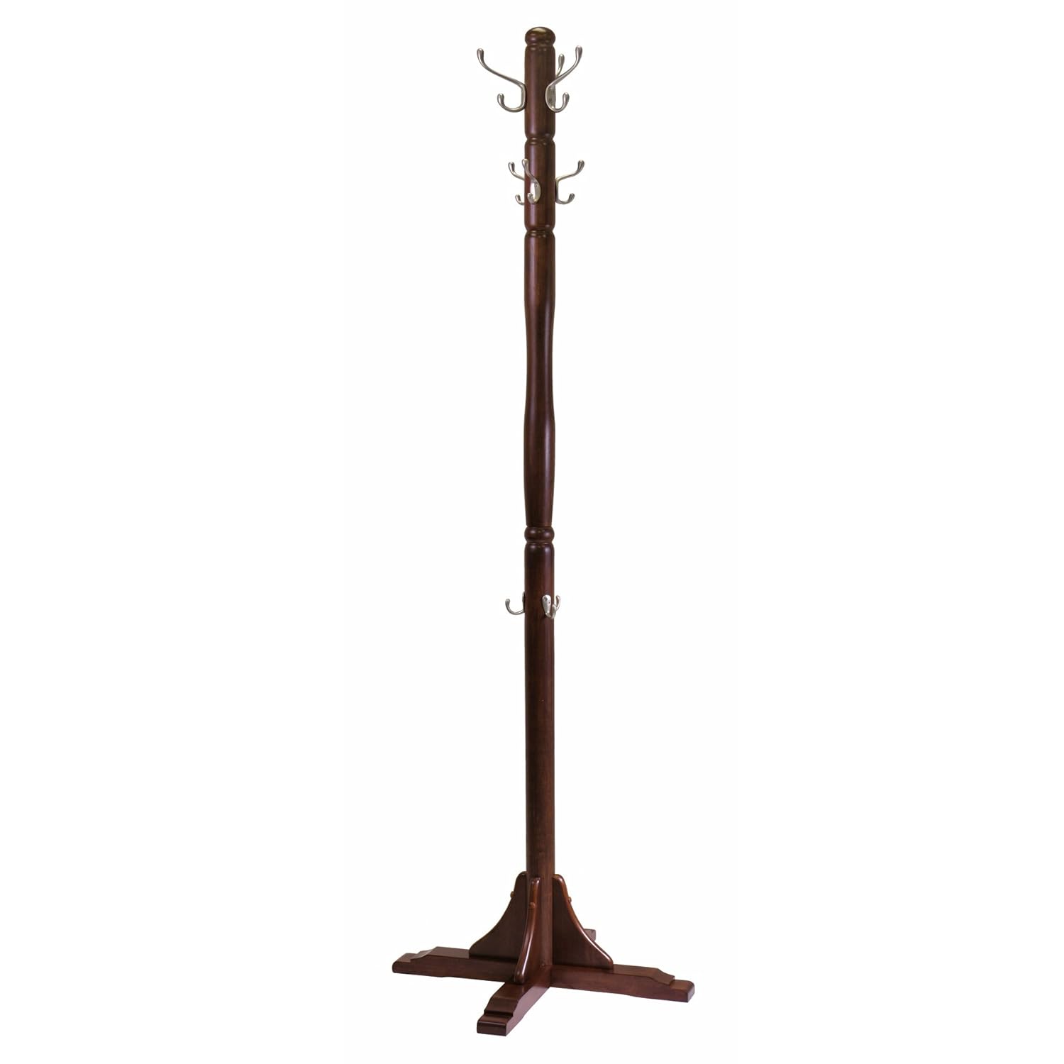 Winsome Wood Jera Coat Tree, Cappuccino , New, Free Shipping