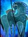 Laurel Burch: Indigo Sky Mares - Mystical Horses; 160-page Lined Journal (PaperBlanks)