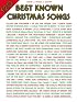 120 Best Known Christmas Songs