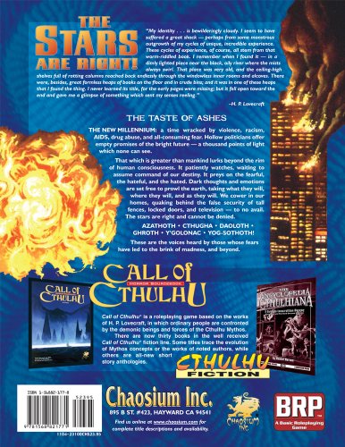 Cover image : The Stars Are Right！ (Call of Cthulhu Roleplaying)