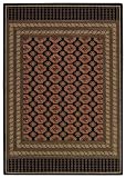 Bohkara Onyx Dark Brown/Dark Gold by Capel Rugs Belmont Collection