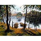 Mammut A30PL/19 - Malen nach Zahlen, Waldsee, 30x40 cmvon "Mammut"