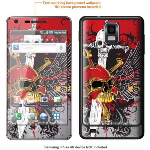 Protective Decal Skin STICKER for AT&T Samsung Infuse 4G case cover Infuse-447