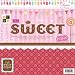 Diecuts with A View Sweet Paper Stack, 12-Inch-by-12-Inch, 48-Sheets/Pad