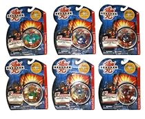BAKUGAN 6X BOOSTER PACK - DIFFERENT DESIGNS