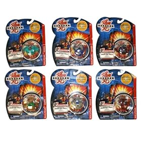 6 x Different Booster Pack - Bakugan