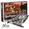 Axle nVidia GeForce 5500 Grafikkarte (PCI, 256MB GDDR Speicher, DVI / VGA, 1 GPU)