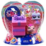 Image of Buy Littlest Pet Shop Exclusive Valentines Day 2Pack Lovebug & Hamster with Present Best Deals, Hasbro Littlest Pet Shop