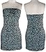LA BELLE Stretch Floral Print Strapless Dress