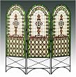 Meyda Tiffany Classical Quatrefoil Room Divider 48809