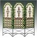 Meyda Tiffany Classical Quatrefoil Room Divider 48809