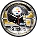 Pittsburgh Steelers Round Clock