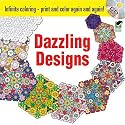 Infinite Coloring Dazzling Designs CD and Book (Dover Pictorial Archive)