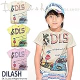 (ディラッシュ) DILASH初夏'16/ビートルカラー分解プリント半袖Ｔシャツ 80 ライム
