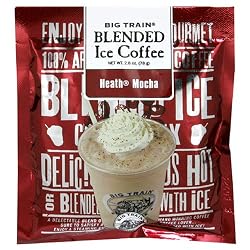 Big Train Blended Ice Coffee, Heath Mocha, 2.8-Ounce Bags (Pack of 25)