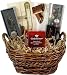 Luxury Gift Basket for men: Wine, Liqueur and Cookies