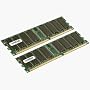 1GB Kit (2 x 512MB) DDR PC3200 UNBUFFERED NON-ECC 184-PIN DIMM