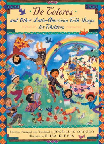 de colores and other latin american folk songs for children turtleback school  library binding edition