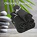 Best Luxury Adult Washcloth 100% Bamboo Softest All Natural 100% Organic by Unicorn Station, Most Absorbent Hypoallergenic Anti-Bacterial Better Than Cotton Durable Spa Quality Washcloths - Gray