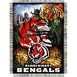 Cincinnati Bengals NFL Woven Tapestry Throw (Home Field Advantage) (48"x60")