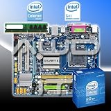 Intel Celeron E3300 2.5GHz CPU Processor - Gigabyte G41M-ES2L Motherboard - 2GB DDR2 PC6400 800Mhz RAM Memory Bundle BU001A